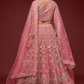 Trendy Net Dori Embroidered Lehenga Choli for Wedding