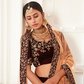 Designer Lehenga with Intricate Thread, Zari and Sequin Work