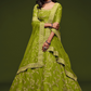 Thread Embroidered Silk Wedding Wear Lehenga Choli