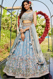 LAVANTEFASHIONTissueFabricwithSequinse_ThreadembroiderySemi-StitchedLehengacholi_Dupatta_8 - LaVante Fashion