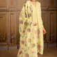 Traditional Embroidered Straight Salwar Suit in Elegant Style