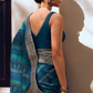 Vibrant Viscose Silk Bandhani Print Saree with Blouse Piece