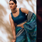 Vibrant Viscose Silk Bandhani Print Saree with Blouse Piece