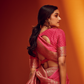 Viscose Woven Digitally Printed Saree with Elegant Blouse