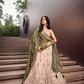 Viscose Fabric Sequins Work Semi-Stitched Lehenga Choli Dupatta