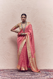 LAVANTEFASHIONWomenFloralWovenSilkSaree_19 - LaVante Fashion