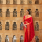 Designer Banarasi Silk Saree with Small Butti Zari Weaving