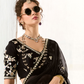Tissue Silk Saree with Heavy Embroidered Border for Grand Occasions