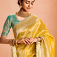 Banarasi Bridal Tissue Silk Saree with Traditional Royal Finish