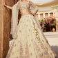 Designer Tissue Lehenga Choli & Dupatta Featuring Sequins Work