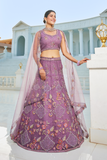 LAVANTEFASHIONnetwithCoding_ZarkanembroiderySemi-StitchedLehengacholi_Dupatta_1 - LaVante Fashion