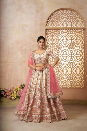 LAVANTEFASHIONwhimiscalImperialPatternedEmbroideredBridalLehenga_3 - LaVante Fashion
