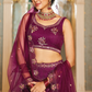 Traditional Net Lehenga Choli & Dupatta with Rich Coding