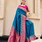 Pure Soft Banarasi Silk Saree Timeless Grace with Royal Zari Weave - LaVante Fashion