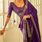 Pure Satin Handwoven Saree with Rich Zari Weaving