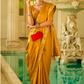 Pure Satin Handwoven Saree with Rich Zari Weaving