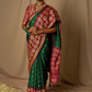 Soft Brasso Floral Printed Saree with Graceful Drape and Lightweight