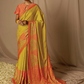 Soft Brasso Floral Printed Saree with Graceful Drape and Lightweight
