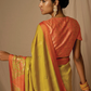 Soft Brasso Floral Printed Saree with Graceful Drape and Lightweight