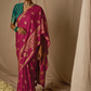 Soft Brasso Floral Printed Saree with Graceful Drape and Lightweight