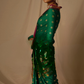 Soft Brasso Floral Printed Saree with Graceful Drape and Lightweight