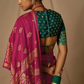 Soft Brasso Floral Printed Saree with Graceful Drape and Lightweight