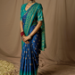 Soft Brasso Floral Printed Saree with Graceful Drape and Lightweight