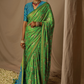 Soft Brasso Floral Printed Saree with Graceful Drape and Lightweight