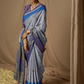 Soft Brasso Floral Printed Saree with Graceful Drape and Lightweight