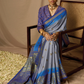 Soft Brasso Floral Printed Saree with Graceful Drape and Lightweight