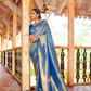 Kanjeevaram Handloom Silk Saree with Rich Traditional Weaving