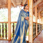 Kanjeevaram Handloom Silk Saree with Rich Traditional Weaving
