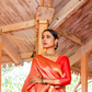 Kanjeevaram Handloom Silk Saree with Rich Traditional Weaving