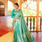 Kanjeevaram Handloom Silk Saree with Rich Traditional Weaving