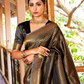 Kanjeevaram Handloom Silk Saree with Rich Traditional Weaving