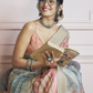 Pure Handloom Khadi Silk Saree with Elegant Digital Print - LaVante Fashion
