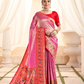 Heritage Paithani Tissue Silk with Traditional Zari Weaving - LaVante Fashion