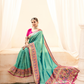 Heritage Paithani Tissue Silk with Traditional Zari Weaving - LaVante Fashion