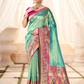 Heritage Paithani Tissue Silk with Traditional Zari Weaving - LaVante Fashion