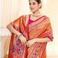 Heritage Paithani Tissue Silk with Traditional Zari Weaving - LaVante Fashion