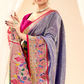 Heritage Paithani Tissue Silk with Traditional Zari Weaving - LaVante Fashion