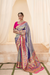 Heritage Paithani Tissue Silk with Traditional Zari Weaving - LaVante Fashion