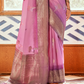 Pure Weaving Silk with Zari Woven Butta & Contrast - LaVante Fashion