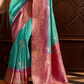 Pure Weaving Silk with Zari Woven Butta & Contrast - LaVante Fashion