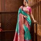 Pure Weaving Silk with Zari Woven Butta & Contrast - LaVante Fashion