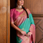 Pure Weaving Silk with Zari Woven Butta & Contrast - LaVante Fashion