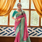 Pure Weaving Silk with Zari Woven Butta & Contrast - LaVante Fashion