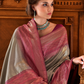 Pure Weaving Silk with Zari Woven Butta & Contrast - LaVante Fashion