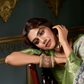 Soft Dola Silk Saree with Foil Print and Dusty Tone Matching - LaVante Fashion