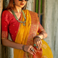 Elegant Soft Tissue Silk Draped in Traditional Zari Work - LaVante Fashion